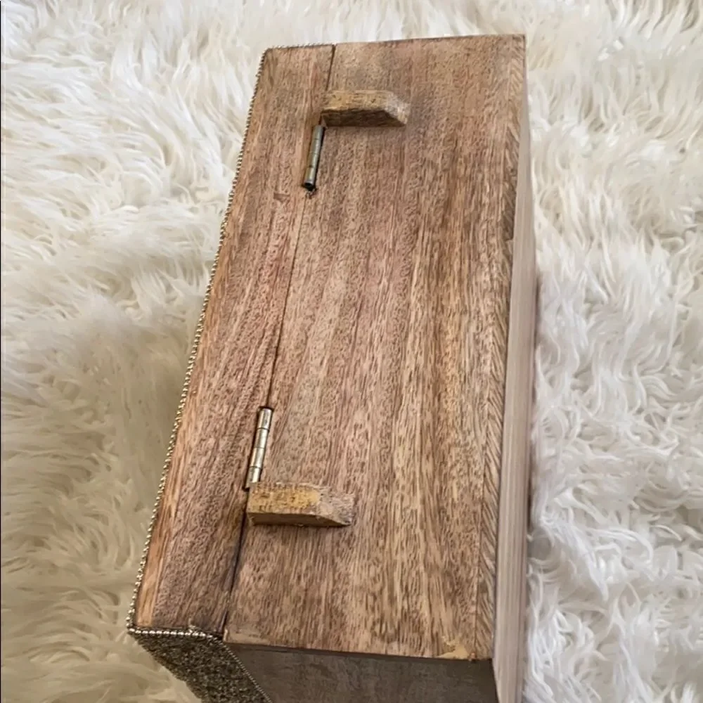 Pier 1 Glam Wooden Box